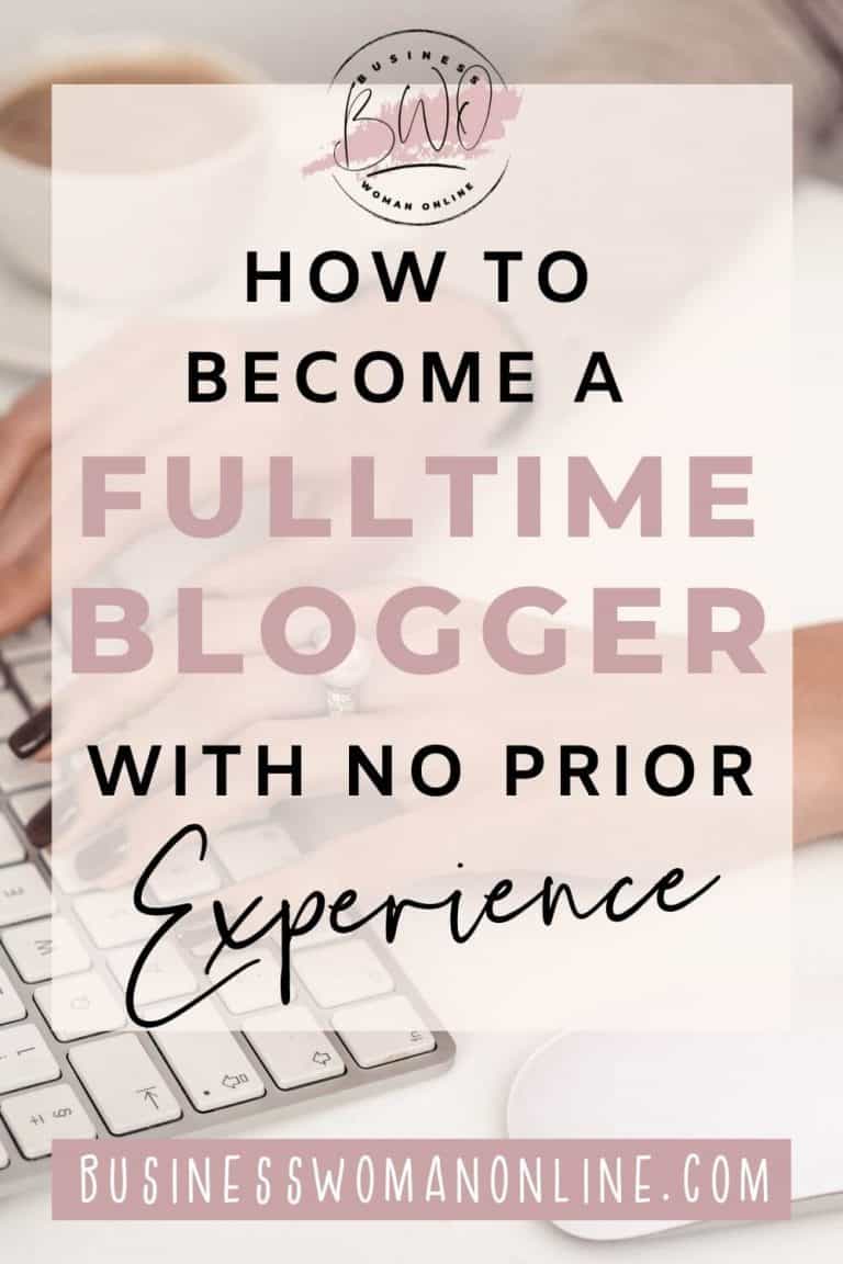 How to Become a Full Time Blogger and Make Money From Home